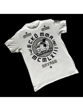 ECKO UNLTD MMA White Glory And Honor Tee Medium